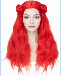 Red Curly Wig