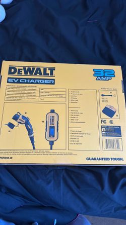 DEWALT EV CHARGER PORTABLE 32AMP
