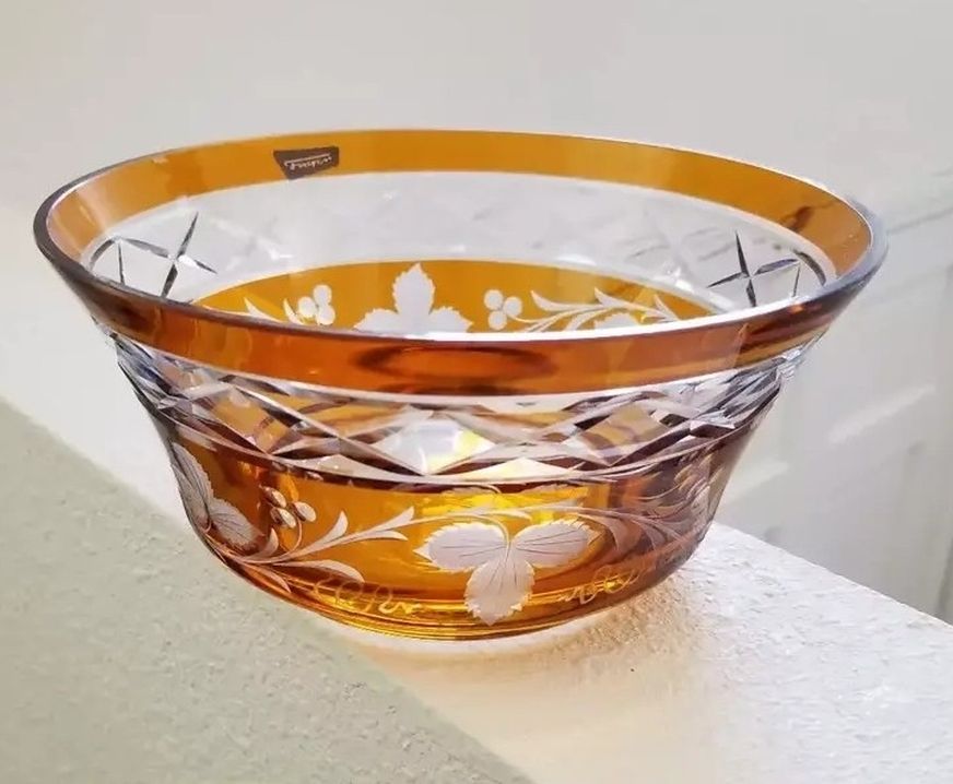 Italian Crystal Bowl