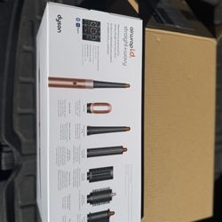 Dyson Airwrap I.d In Amber Silk  