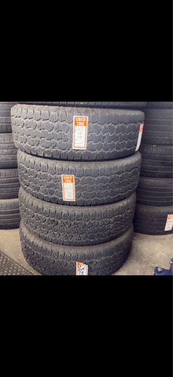 Lt265/70/18 four tires good years