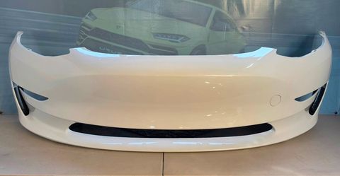 2017-2023 TESLA MODEL 3 FRONT BUMPER NO SENSOR HOLES