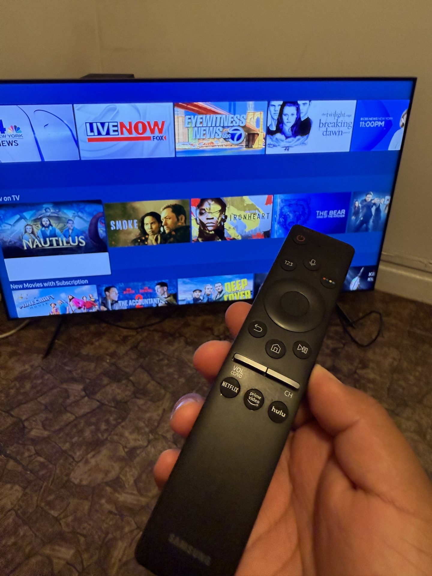 55 Samsung TV QLED