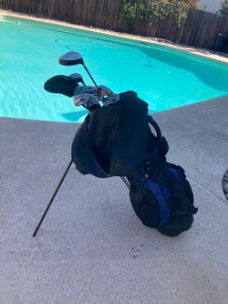 Golf Stand Bag with Full Set of Clubs