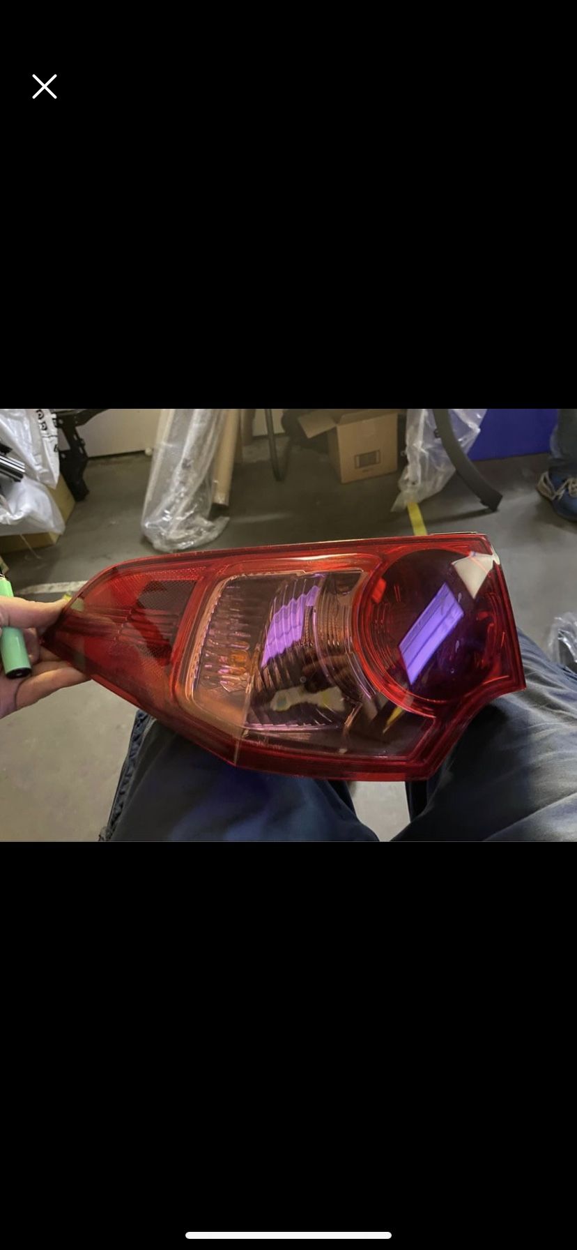 2012 acura tsx Left Headlight Used