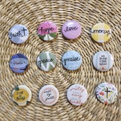Button Pins, Christian Button Pins