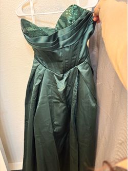 Emerald Green Formal Dress