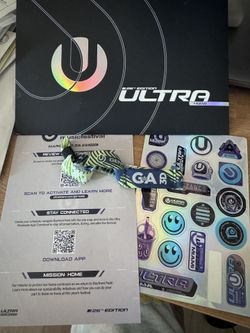 Ultra Miami Saturday & Sunday GA wristband x2