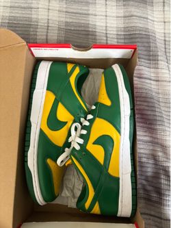 Size 9 Brazil dunks