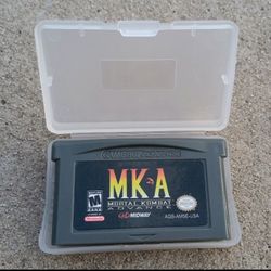 Nintendo Gameboy Mortal Kombat Advance Game 