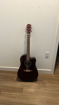 Fender CC-60SCE All-Mahogany Concert Acoustic/Electric Guitar