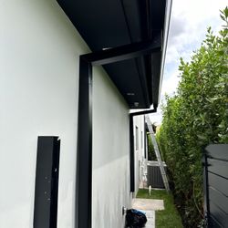 Seamless Rain Gutters Canales De Lluvia Sin Empates Canaletas Rain Chains 