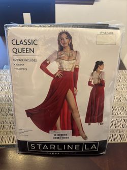  Halloween Women Queen 2 Piece Costume Set Size M