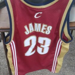 LEBRON JAMES YOUTH MEDIUM JERSEY. READ DETAILS