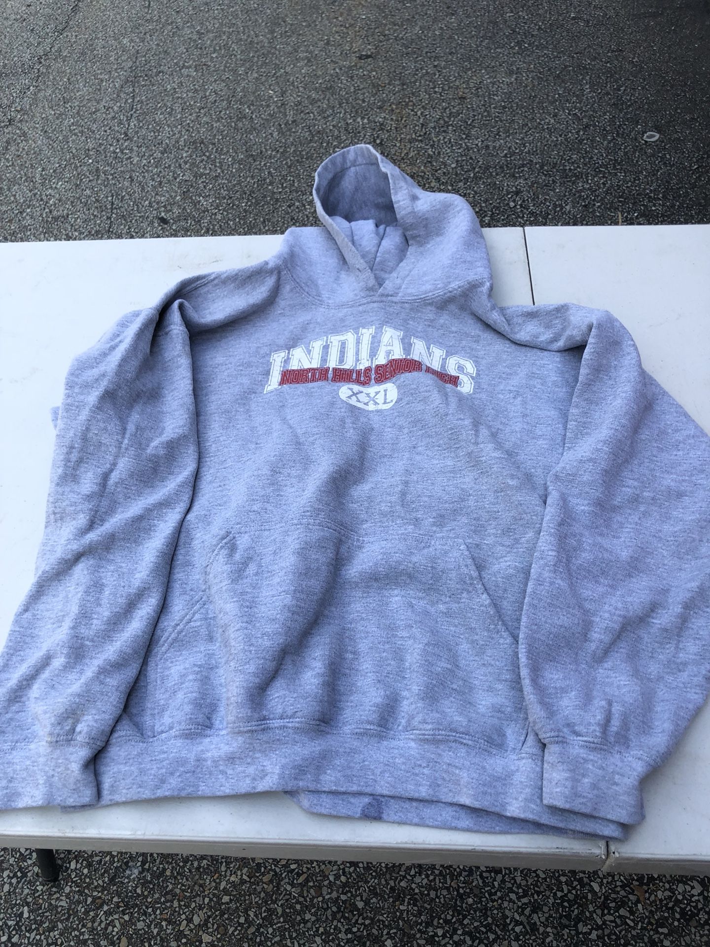 North hills Indians Hoodie size Medium
