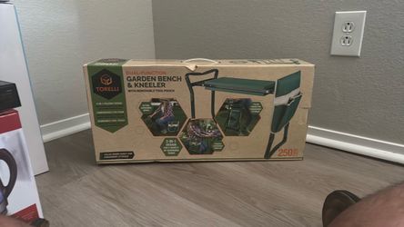 Torelli Dual-Function Garden Bench & Kneeler