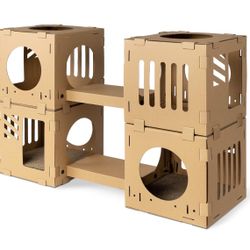 Cardboard Cat House
