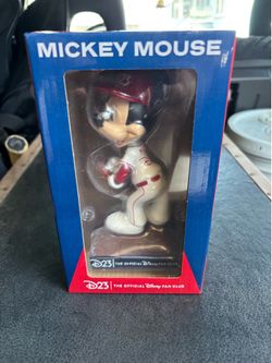 Los Angeles ANGELS SGA 8-04-24 D23 Mickey Mouse Bobblehead Brand New DISNEY 75th