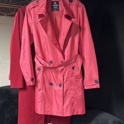Coral 3/4 Length Jacket