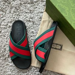 Gucci slides size 10us 44eur 