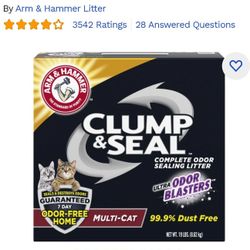 Arm&Hammer Clump And Seal Litter