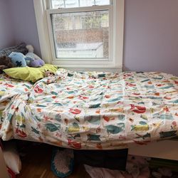 IKEA Twin Bed Frame and Mattress