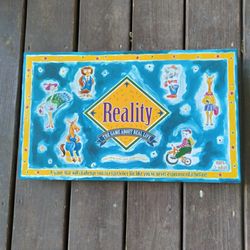 Reality Boardgame Game About Real Life