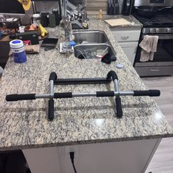 Doorway Pull Up Bar Multi Grip Chin Up Fitness Bar 36” Wide Home Gym