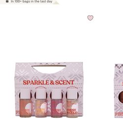 Vs pink 4-Piece Exclusive Shimmer Mist Gift Set