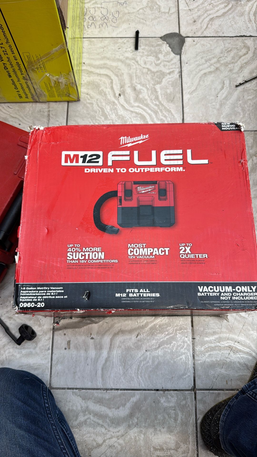 Milwaukee M12 Fuel Vacuum $75