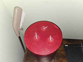 2 extra large candles NEW