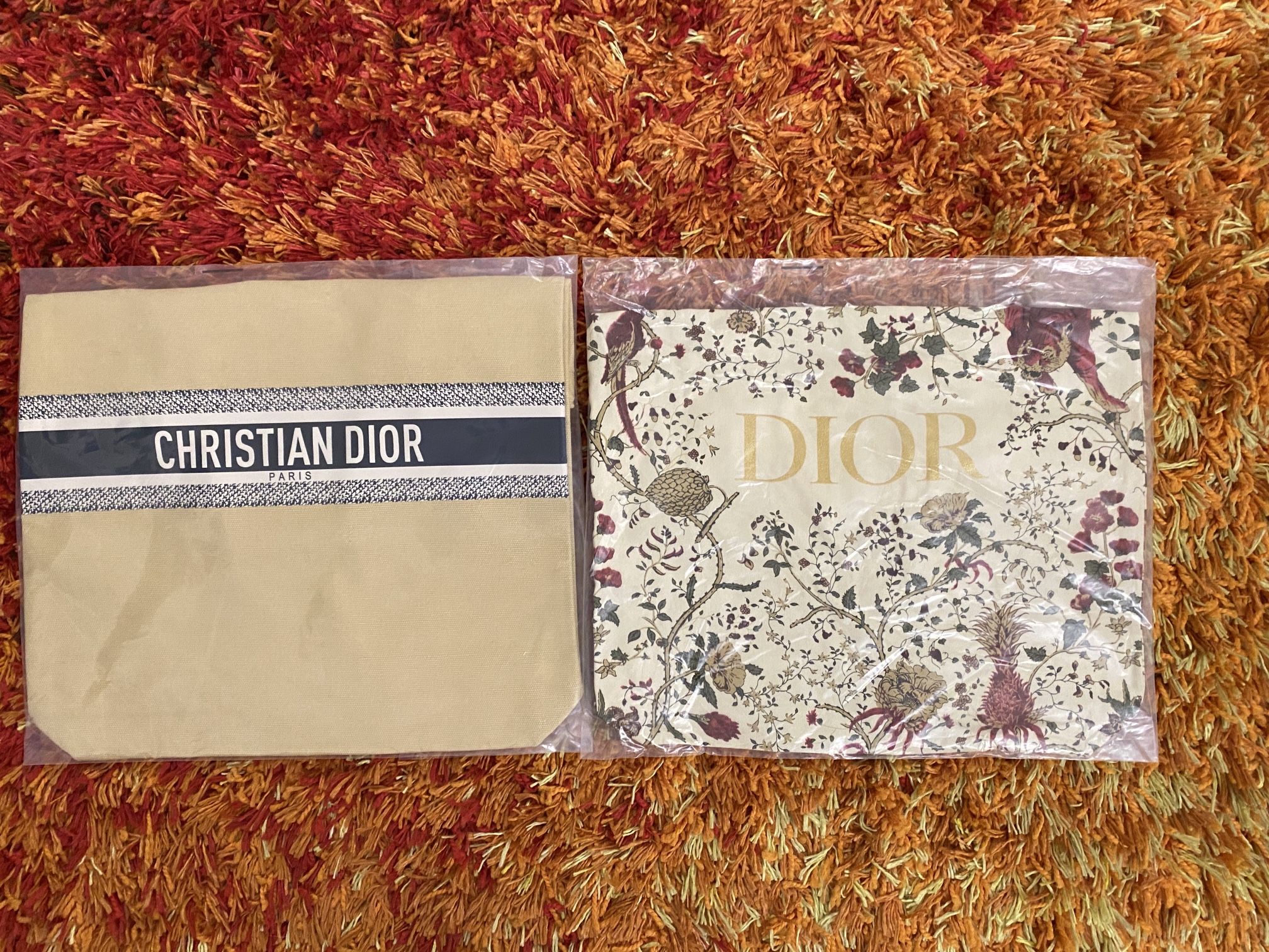 Dior Limited Edition Tote Bag 2 Set Bag