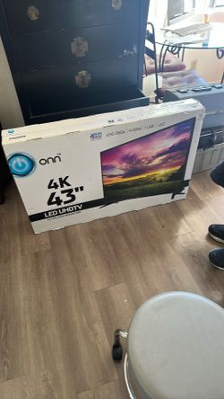 ONN 4K 43” LED UHDTV UHD2160p