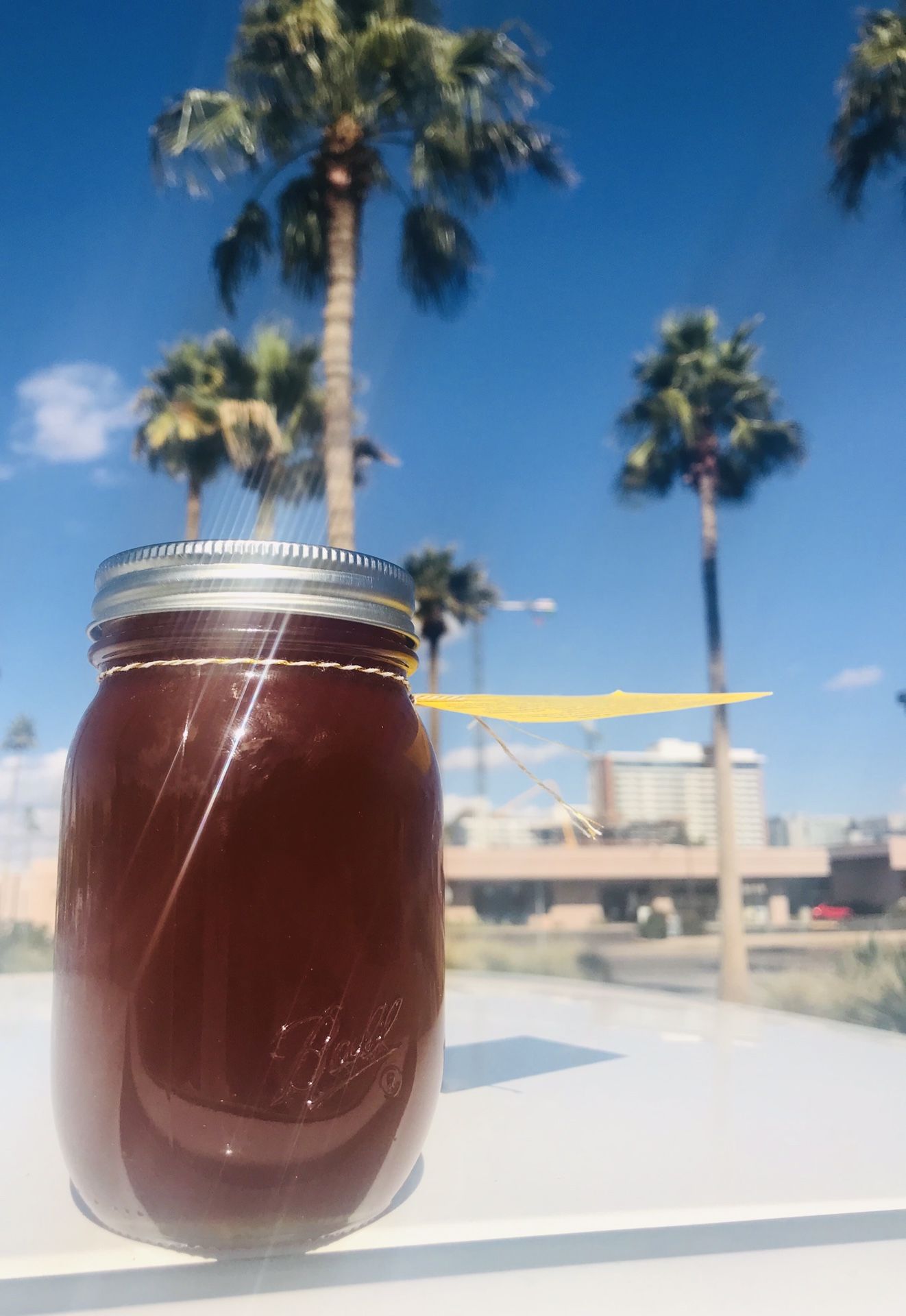 Free delivery valley wide fresh raw local mesquite honey made right here in Phoenix