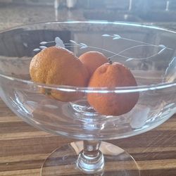 Princess house compote bowl centerpiece 444