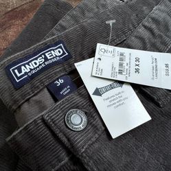 LAND’S END “Square Rigger” Corduroy Men’s Pants 36 x 30