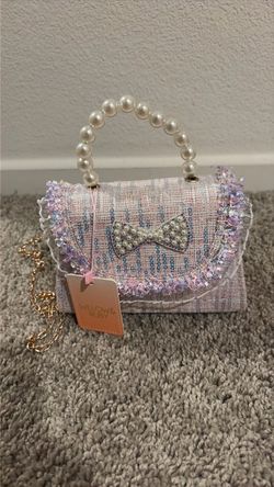 Willow & Ruby Pearl Handle Mini Handbag