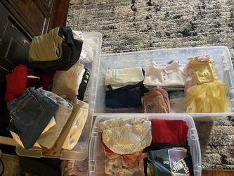 Lots Of Clothes Size 3 Girl And Boy Size 10-12 Pants And Shirt 