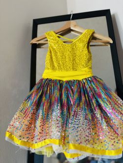 Rainbow 🌈 Dress For Girl