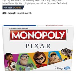 Monopoly Pixar Board Game