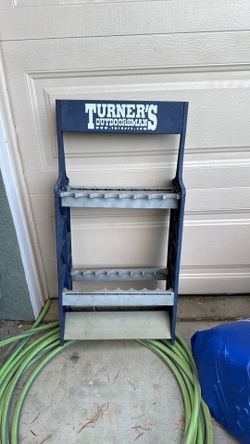 Turner’s Outdoorsman Fishing Pole Rack