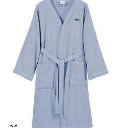 Bath robe lacoste 100% Cotton Piqué 