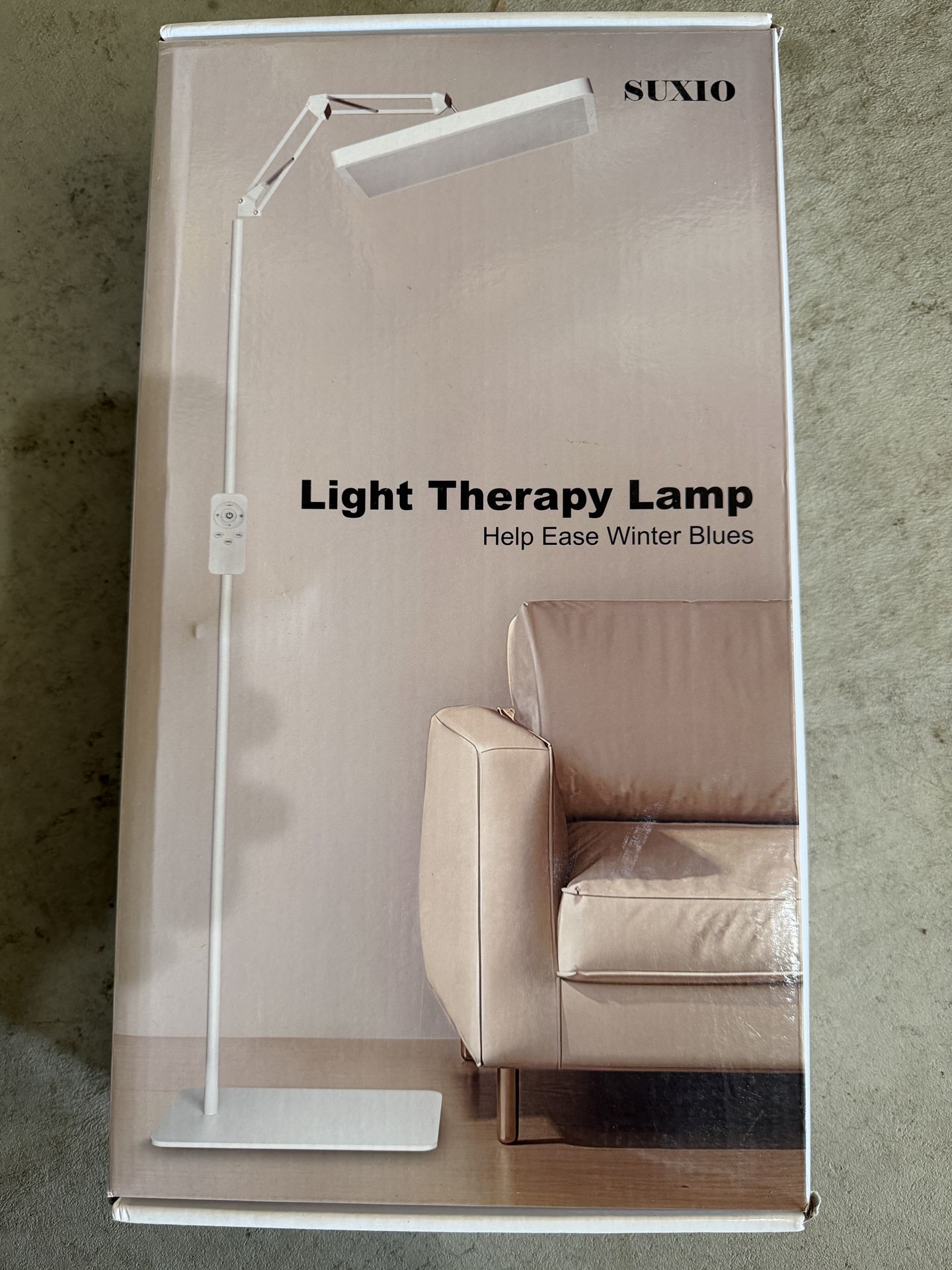 SUXIO Light Therapy Lamp – Floor Lamp Style – Brand New