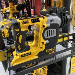 Dewalt Brushless 20v XR 1” SDs Plus Rotary Hammer 