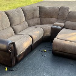 Electric couch with usb port hot sale