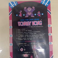 Original 1981 Donkey Kong Cocktail Table
