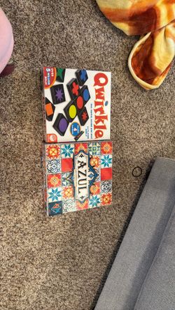 New Games. Qwirkle and Azul