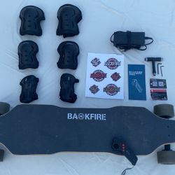  Ready-to-Ride Backfire G2 Electric Skateboard Package