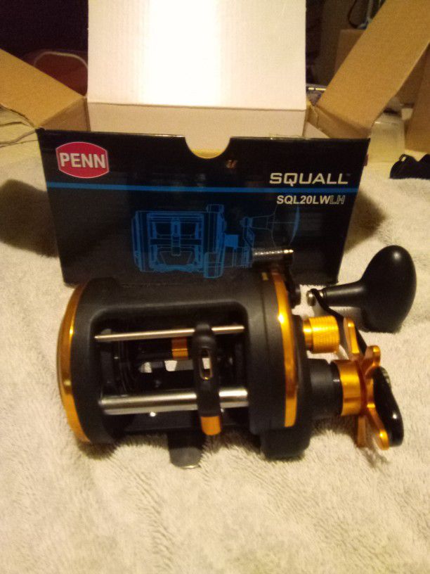 Penn Squall Sql20lwh   Used One Time