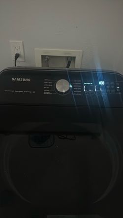 Washer and dryer in perfect condition.